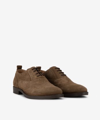 Alternative view of SAPATO OXFORD BROGUE EM CROUTE