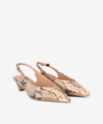 Alternative view of SAPATO SLING BACK ESTAMPADO