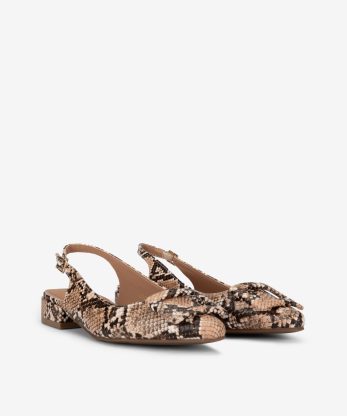 Alternative view of SAPATO SLING BACK ESTAMPADO