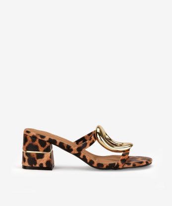 SANDÁLIA MULE COM APLICAÇÃO