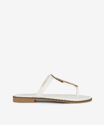 SANDÁLIA MULE COM APLICAÇÃO