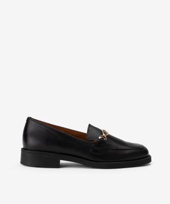 SAPATO LOAFER EM PELE