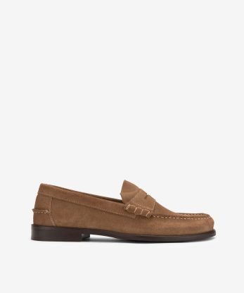 SAPATO MOCASSIM EM CROUTE
