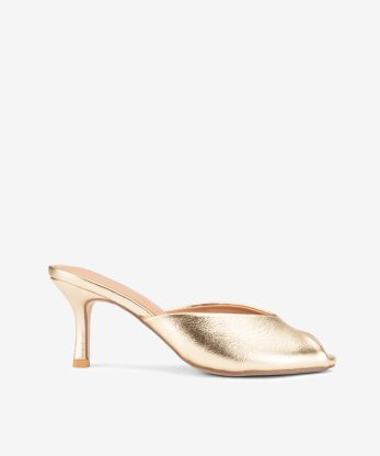 SANDÁLIA MULE PEEP TOE