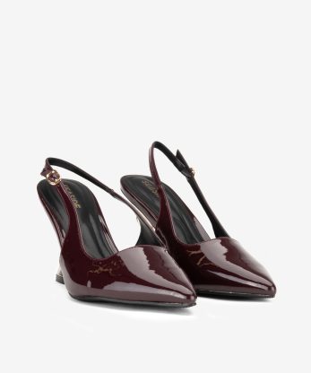 Alternative view of SAPATO PUMP SLING BACK DE SALTO METAL