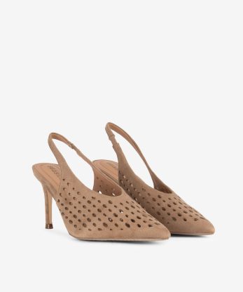 Alternative view of SAPATO PUMP SLING BACK PERFURADO