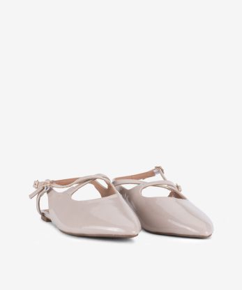 Alternative view of SAPATO SLINGBACK EFEITO VERNIZ