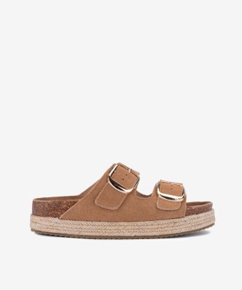 CHINELO PLATAFORMA EM CROUTE