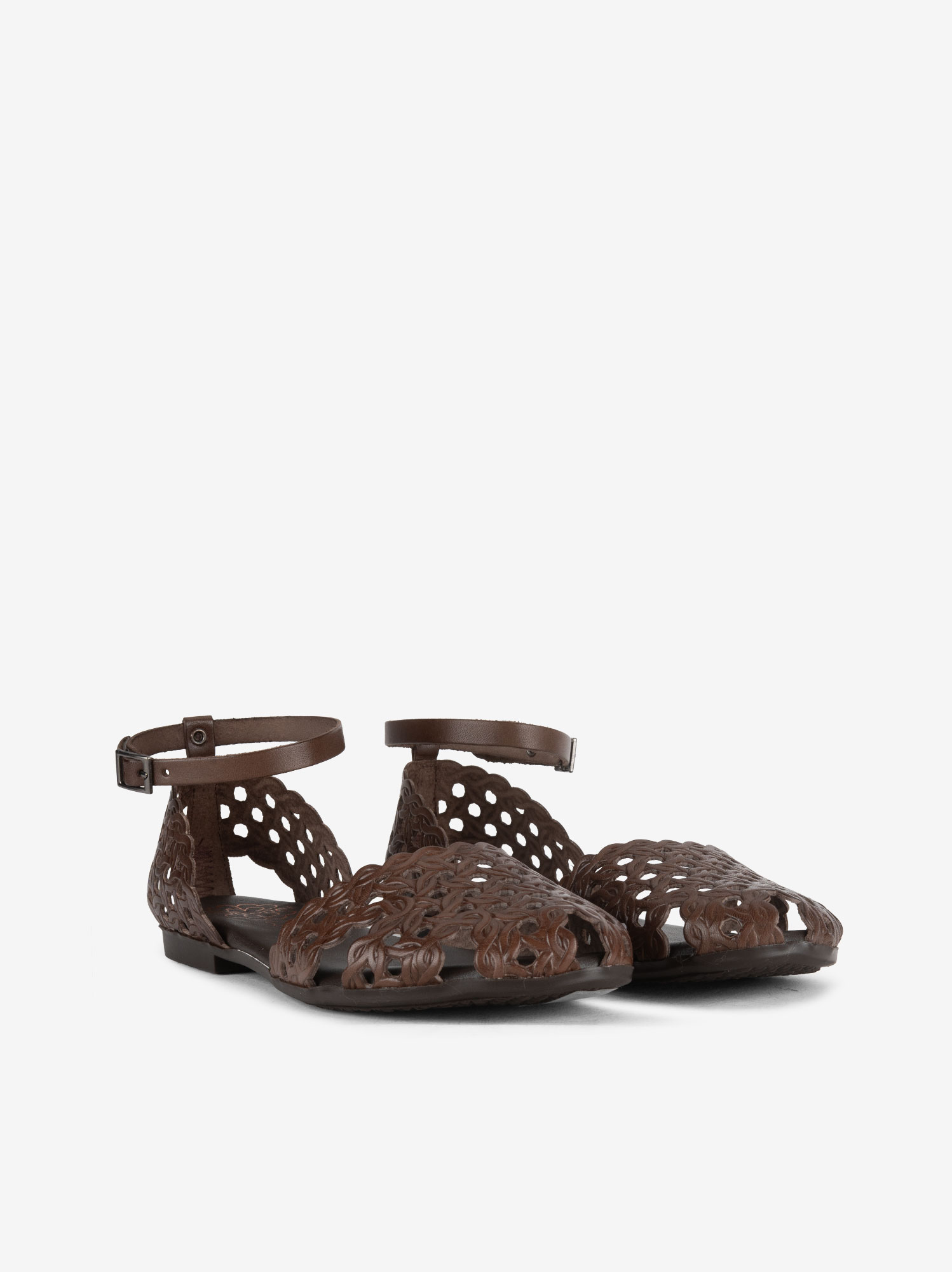 SANDÁLIA SLING BACK PORRONET EM PELE - Image 2