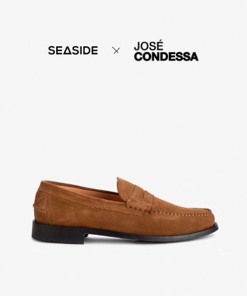SAPATO MOCASSIM EM CROUTE