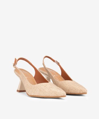 Alternative view of SAPATO SLING BACK EM RÁFIA