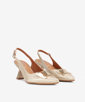Alternative view of SAPATO SLING BACK METALIZADO