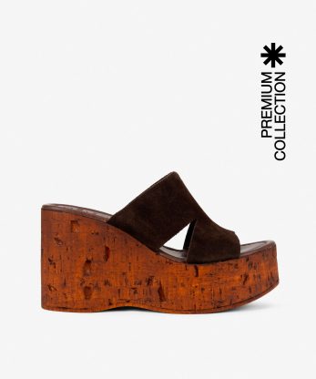 SANDÁLIA MULE COM PLATAFORMA