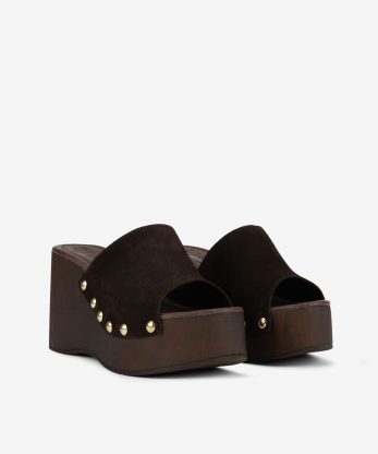 Alternative view of SANDÁLIA MULE EM CROUTE
