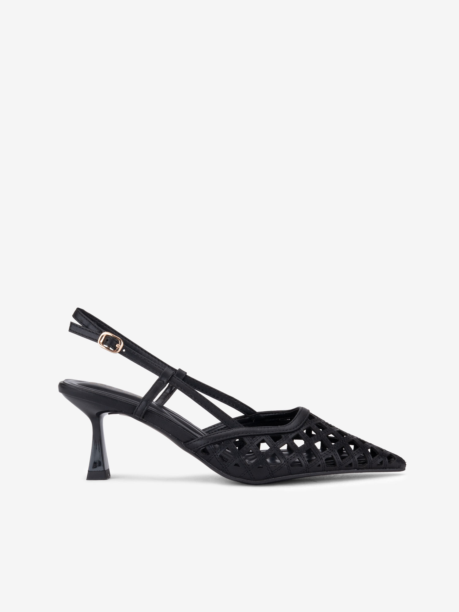 SAPATO PUMP SLING BACK PERFURADO