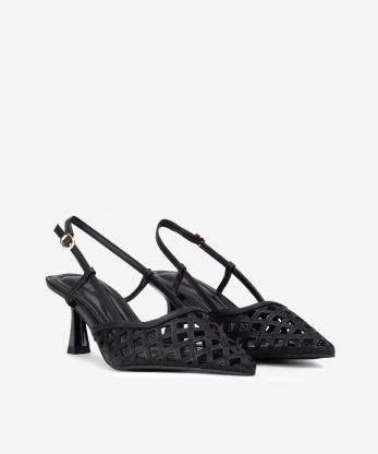 Alternative view of SAPATO PUMP SLING BACK PERFURADO