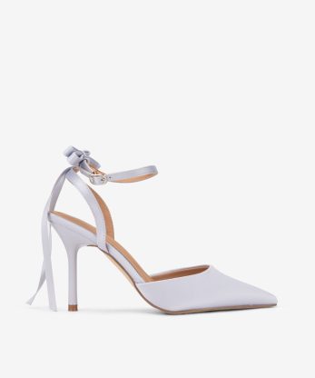SAPATO PUMP DE SALTO EM CETIM