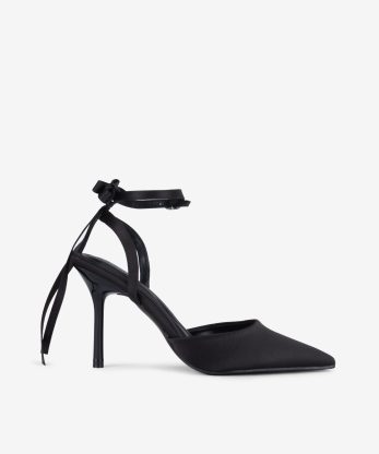SAPATO PUMP DE SALTO EM CETIM