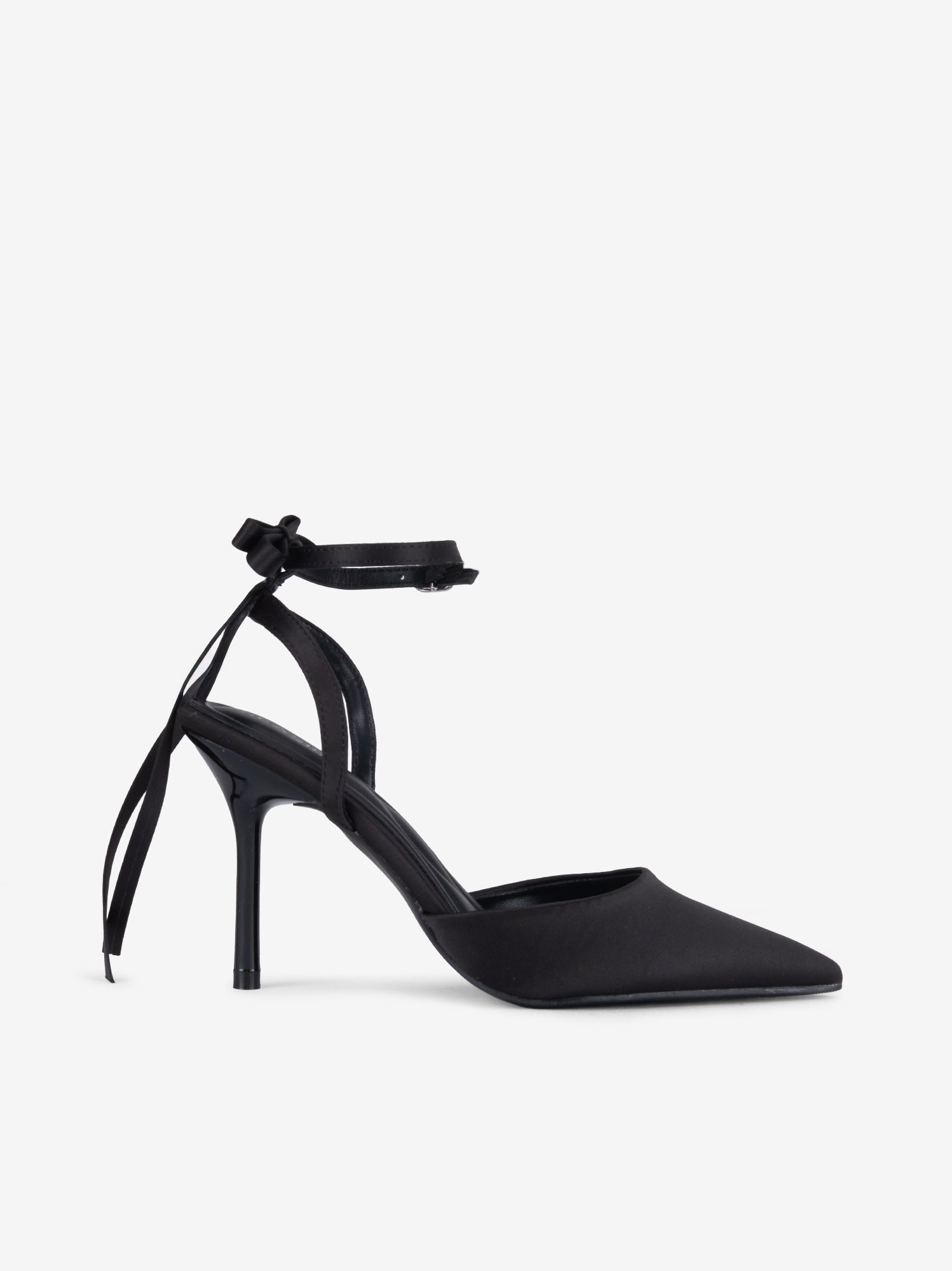 SAPATO PUMP DE SALTO EM CETIM