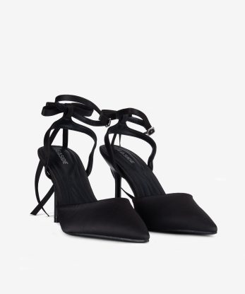 Alternative view of SAPATO PUMP DE SALTO EM CETIM