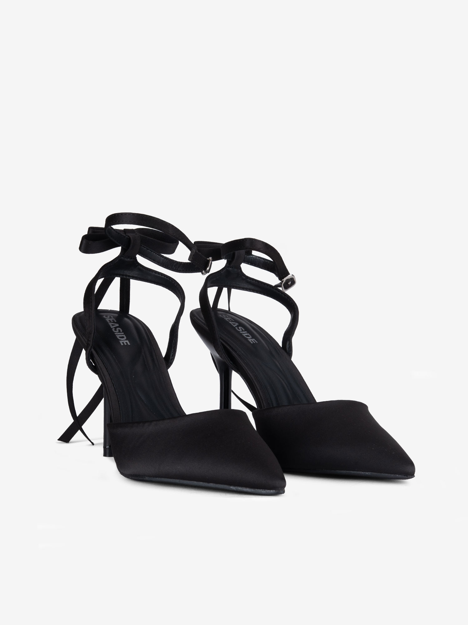 SAPATO PUMP DE SALTO EM CETIM - Image 2