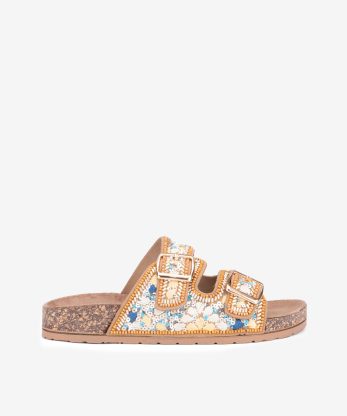 CHINELO DE FIVELAS COM MISSANGAS