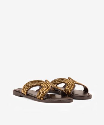 Alternative view of SANDÁLIA RASA COM APLICAÇÕES