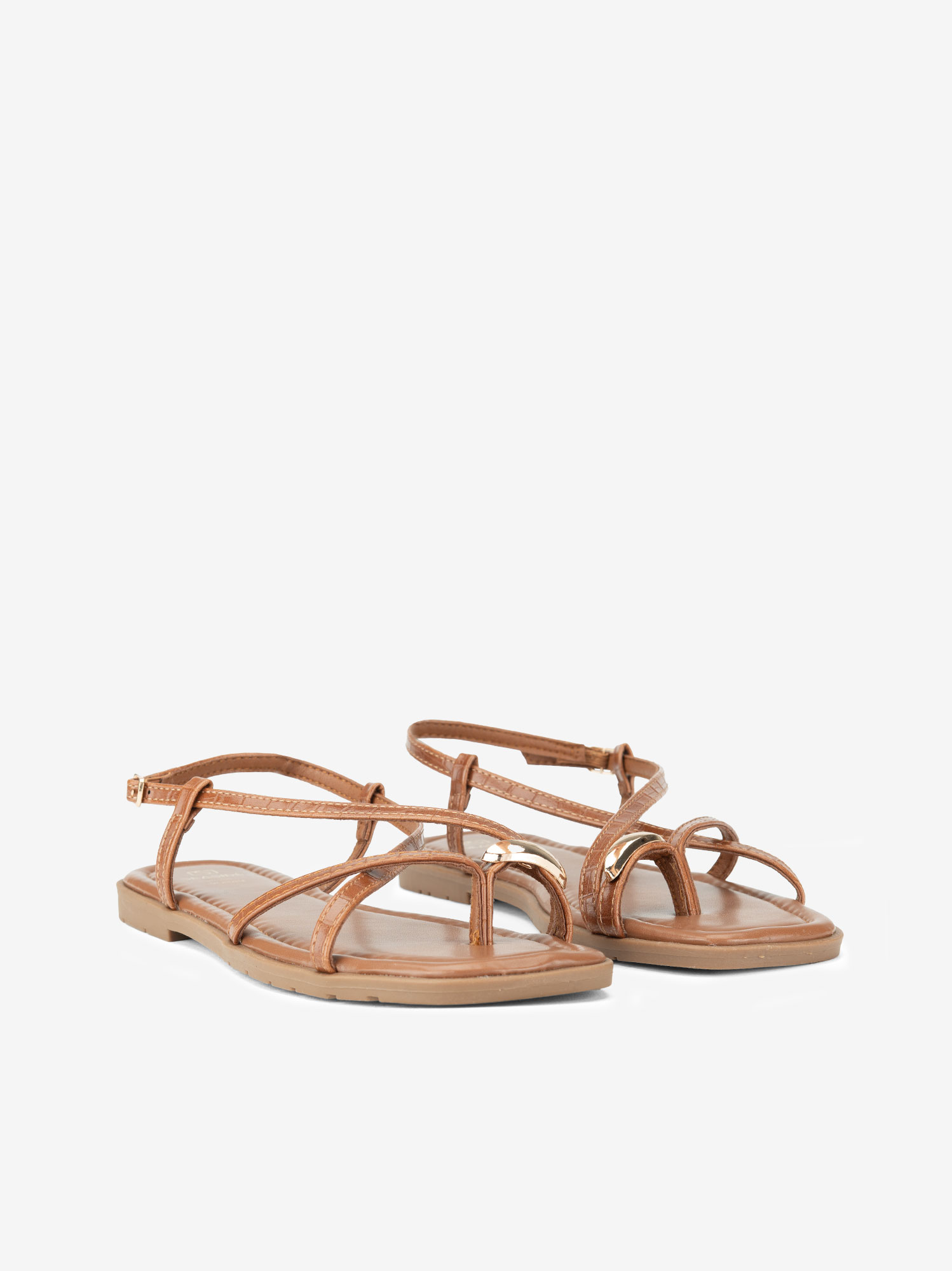 SANDÁLIA RASA GREGA COM APLICAÇÃO - Image 2