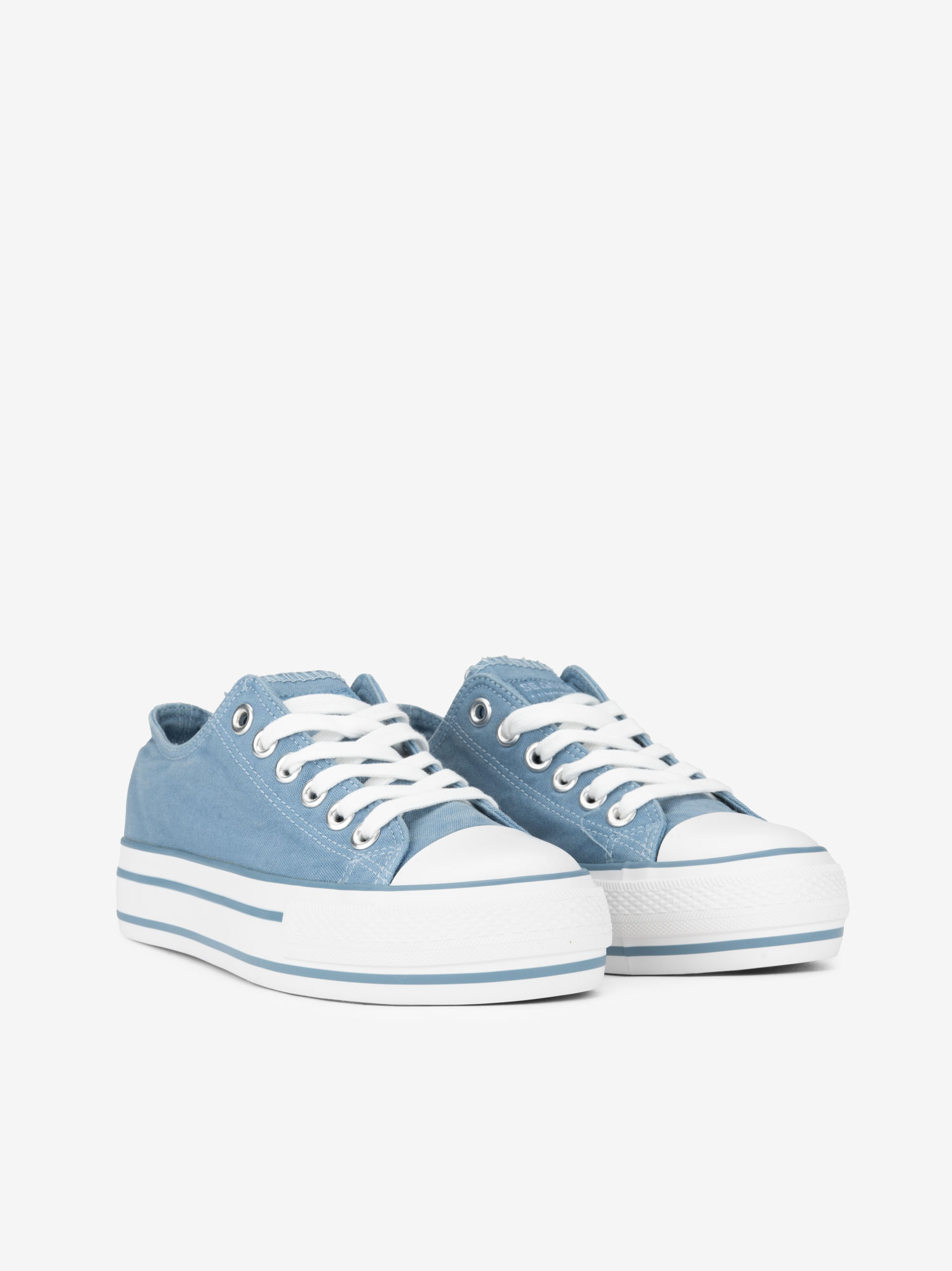 TÉNIS EM WASHED CANVAS DE ATACADOR COM CUPSOLE VULCANIZADA - Image 2