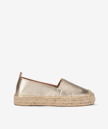 ALPERCATA SLIP ON METALIZADA