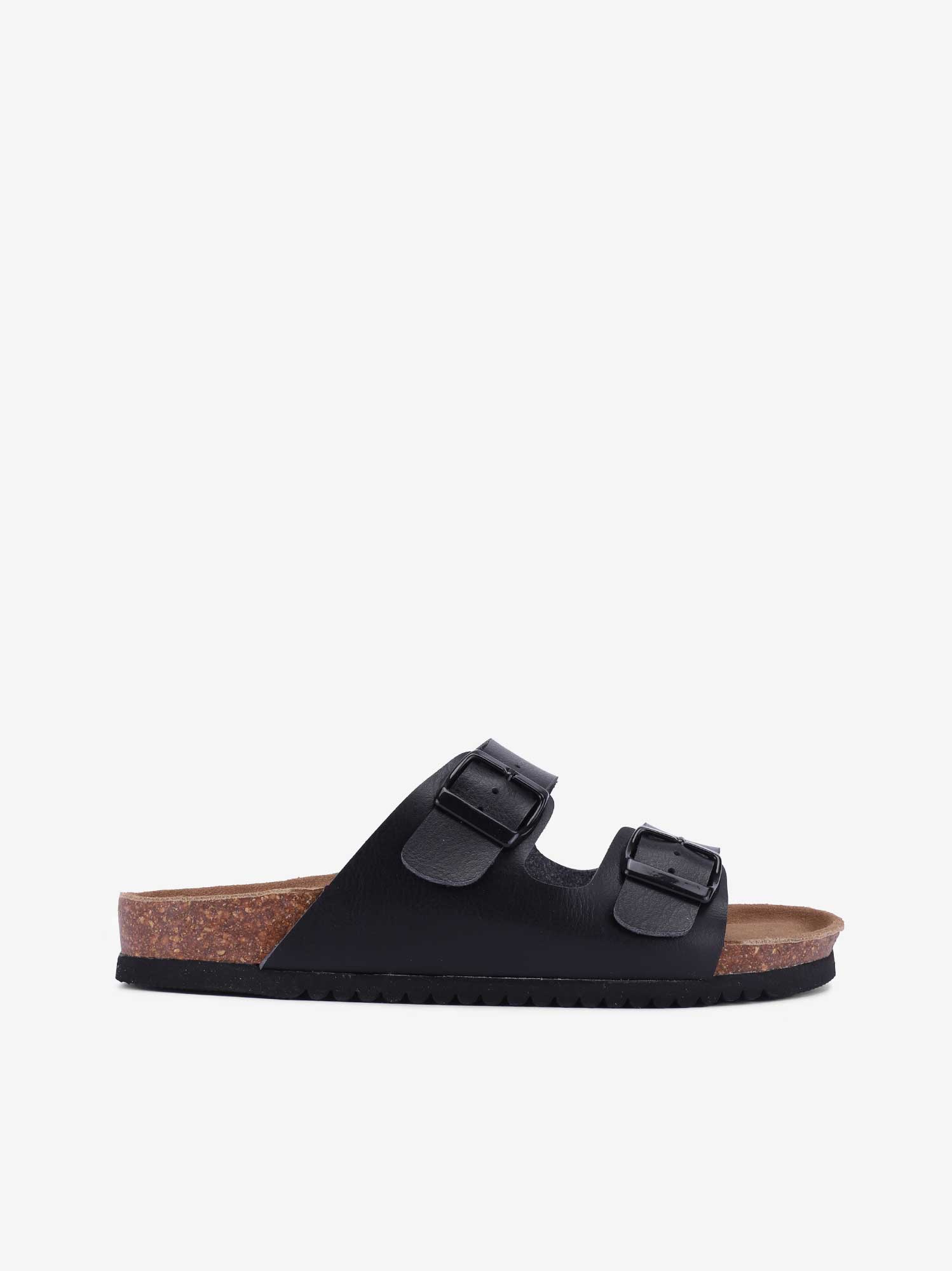 CHINELO METALIZADO COM PALMILHA ANATÓMICA E PEÇA COM DUPLA FIVELA METÁLICA - Image 3