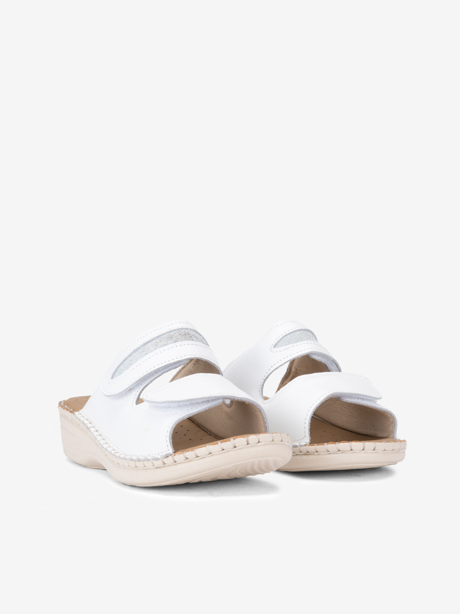 CHINELO SIDEFLEX EM PELE DE DUPLO VELCRO AJUSTÁVEL COM PALMILHA E SOLA CONFORTO - Image 3