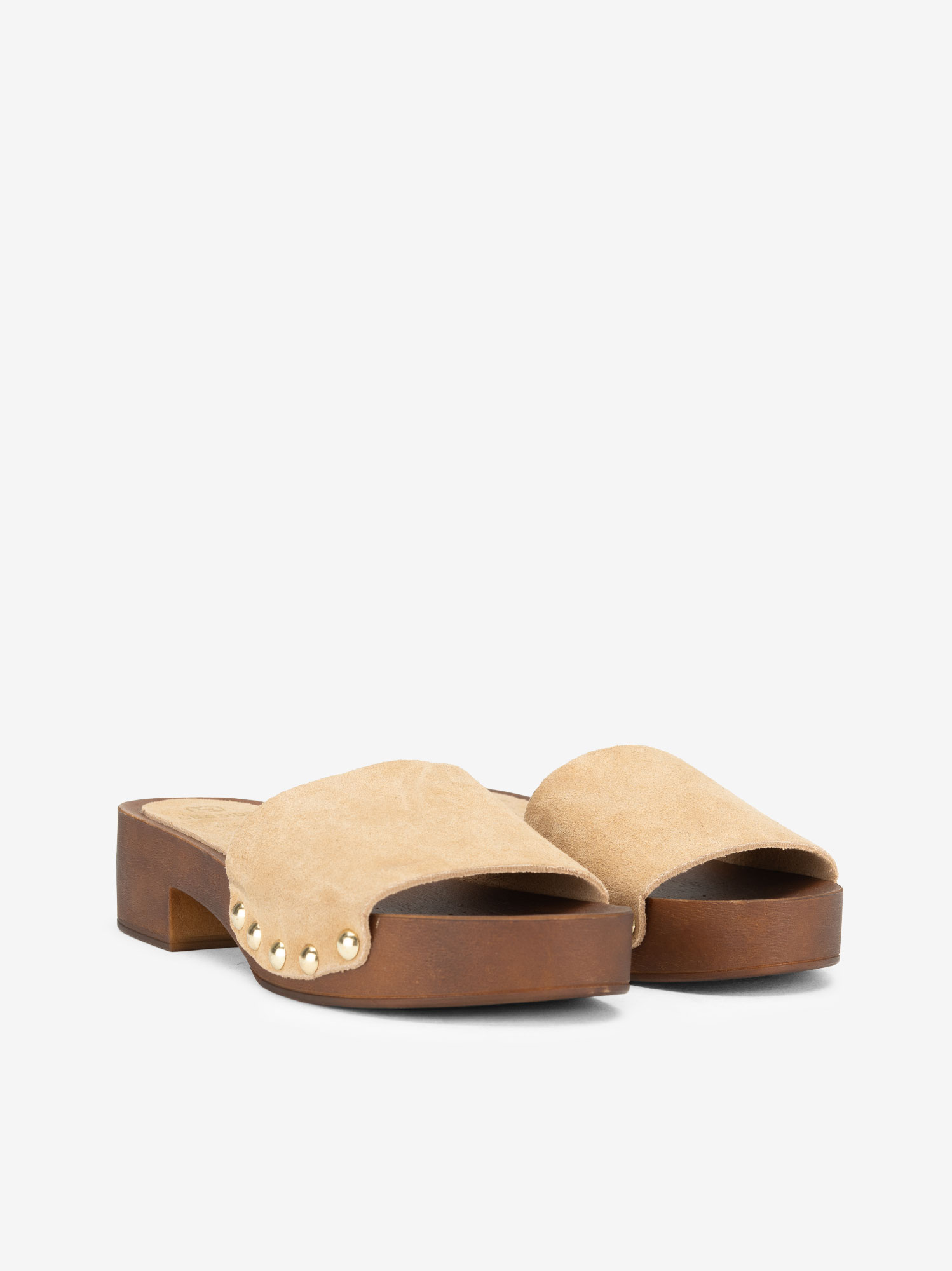 SANDÁLIA MULE EM CROUTE - Image 2