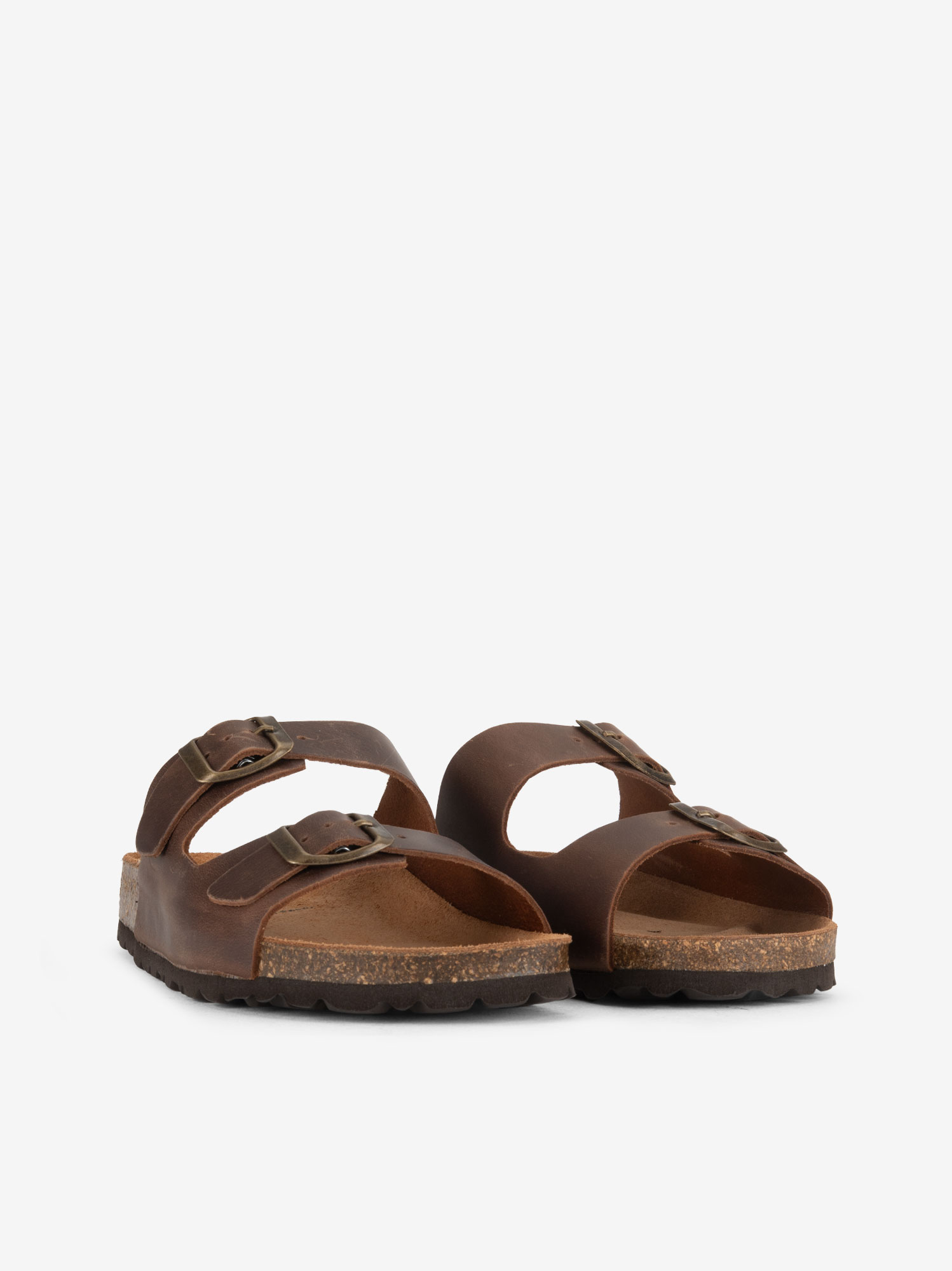 CHINELO INDIGO BAY EM PELE VINTAGE COM DUPLA FIVELA E PALMILHA BIO - Image 2