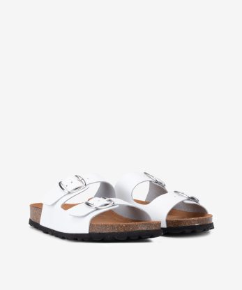 Alternative view of CHINELO INDIGO BAY  EM PELE COM DUPLA FIVELA E PALMILHA BIO
