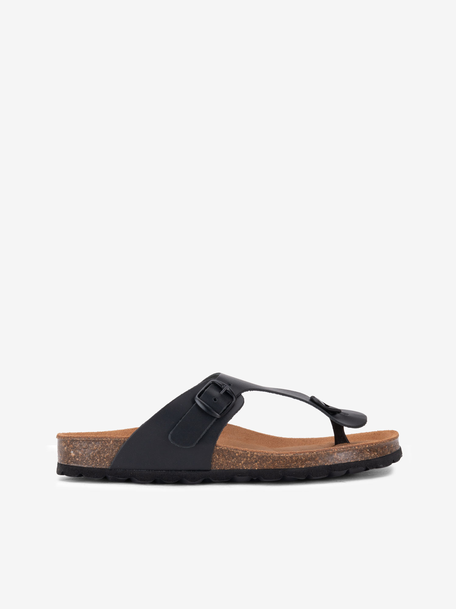 CHINELO DE DEDO EM PELE INDIGO BAY COM FIVELA E PALMILHA BIO - Image 5