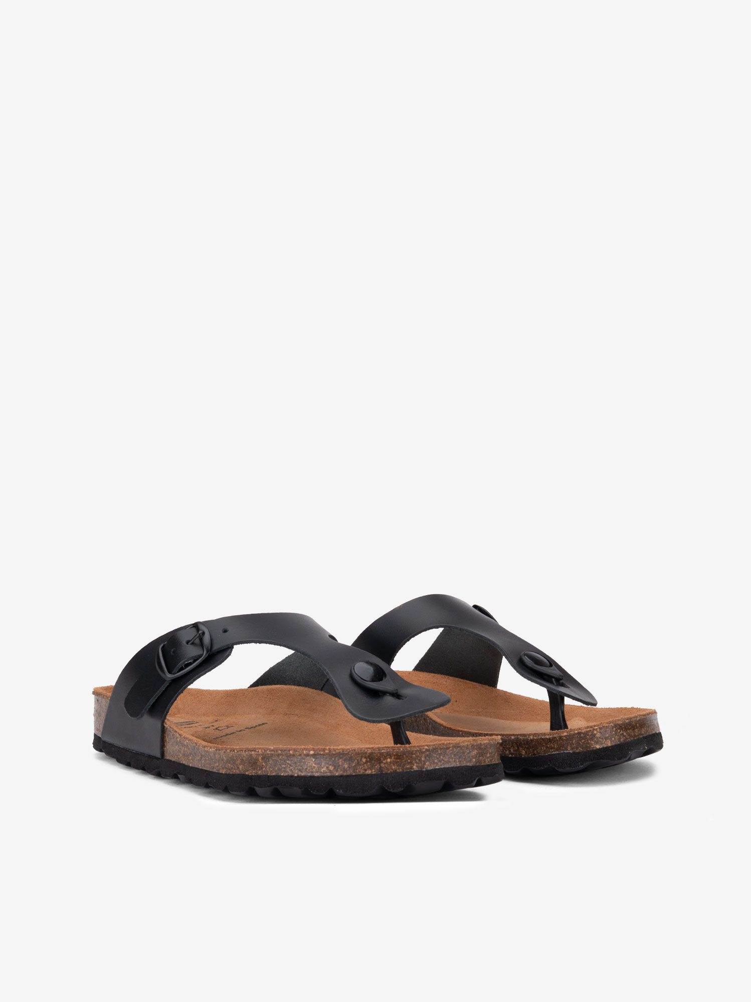 CHINELO DE DEDO EM PELE INDIGO BAY COM FIVELA E PALMILHA BIO - Image 6