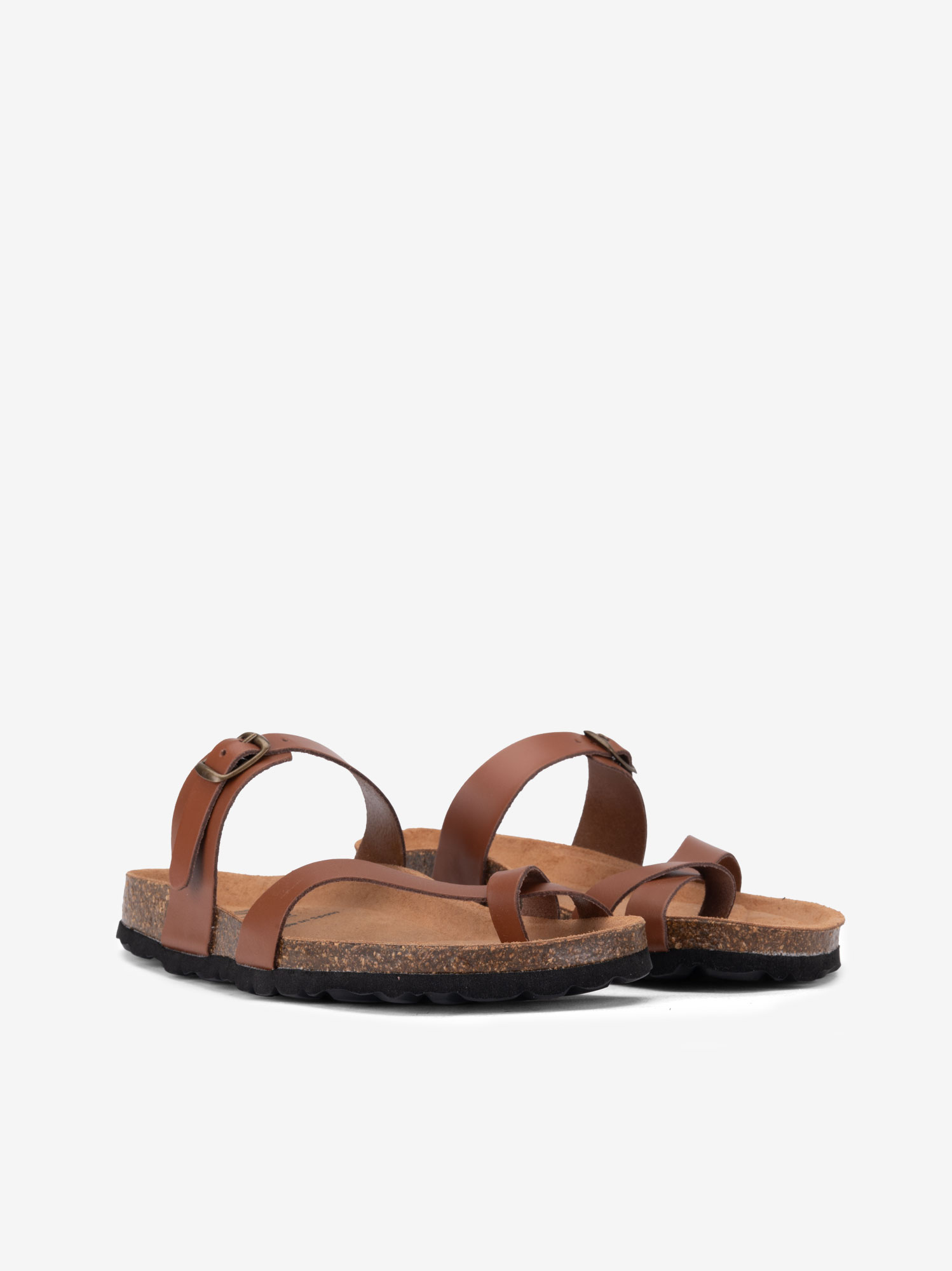 CHINELO INDIGO BAY DE DEDO COM PEÇA DE FIVELA EM PELE COM PALMILHA BIO - Image 3