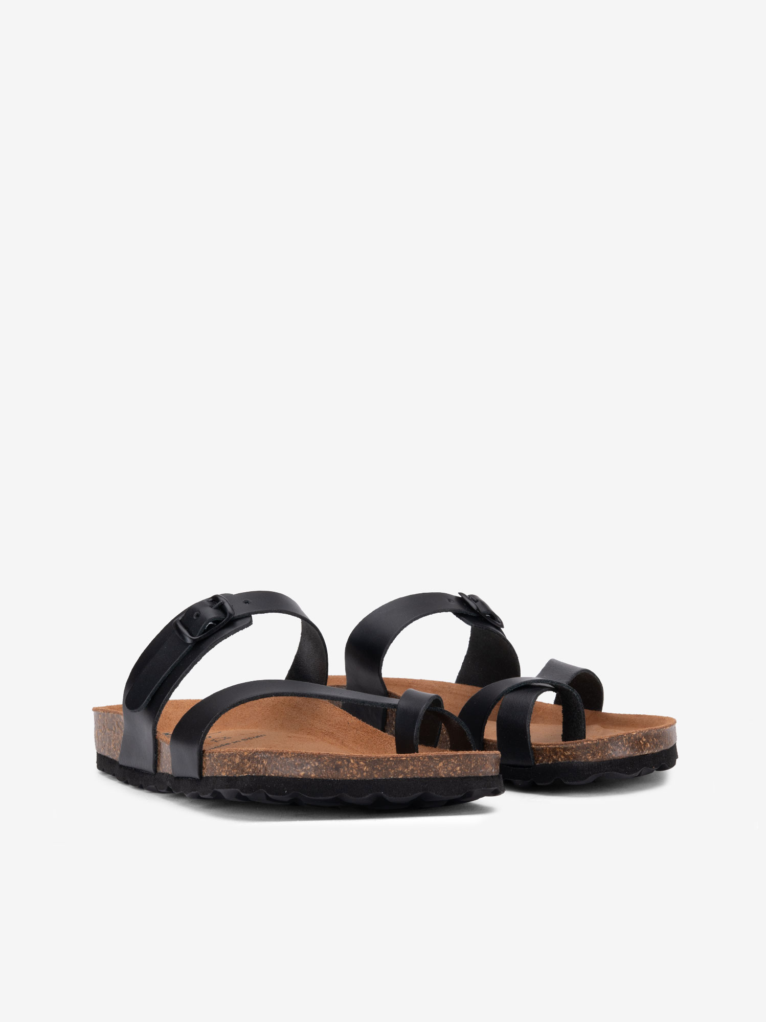 CHINELO INDIGO BAY DE DEDO COM PEÇA DE FIVELA EM PELE COM PALMILHA BIO - Image 8