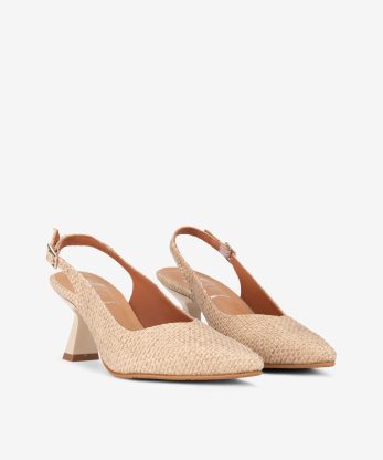 Alternative view of SAPATO SLING BACK EM RÁFIA
