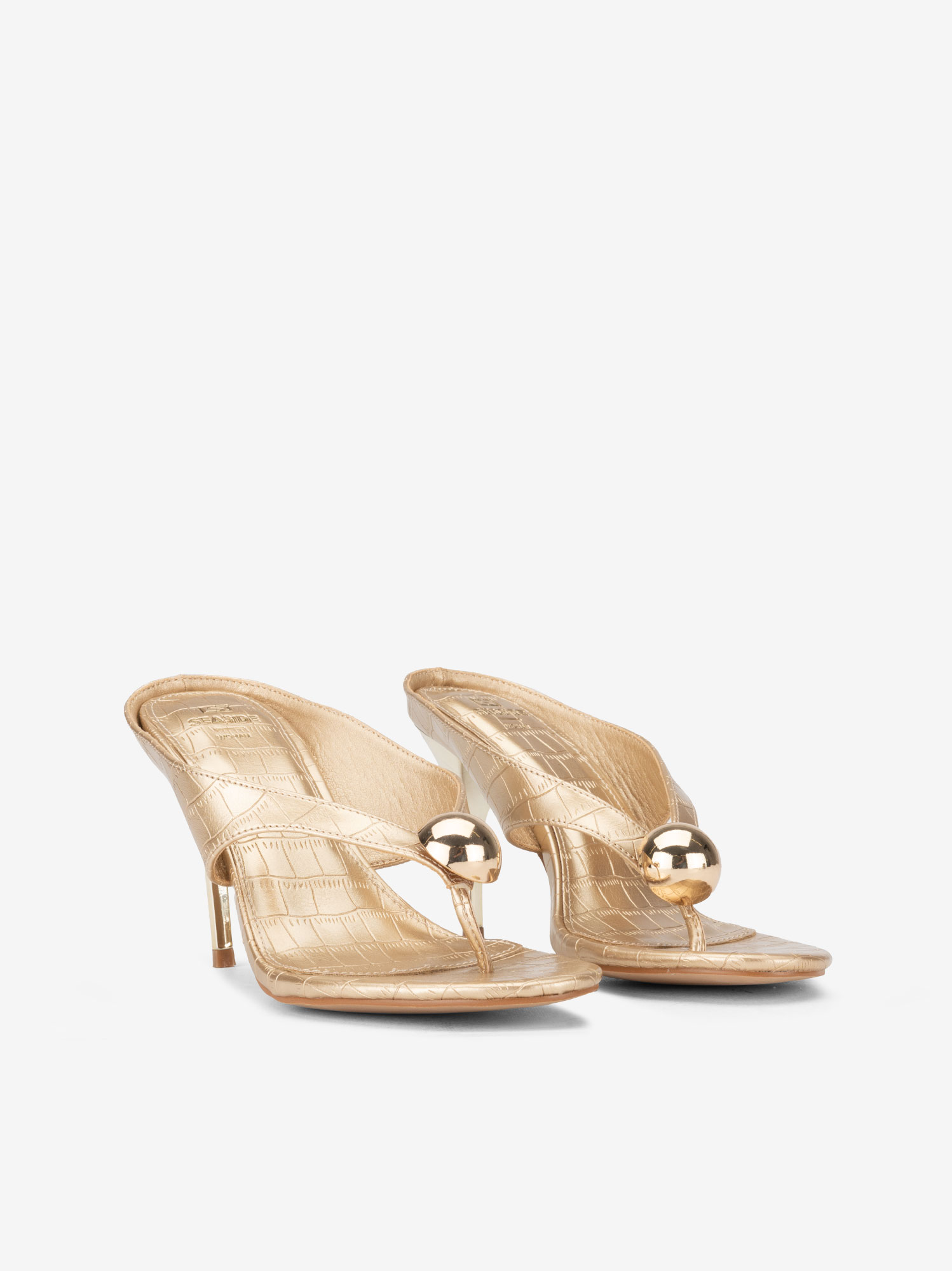 SANDÁLIA MULE ESTAMPADO CROCO - Image 2