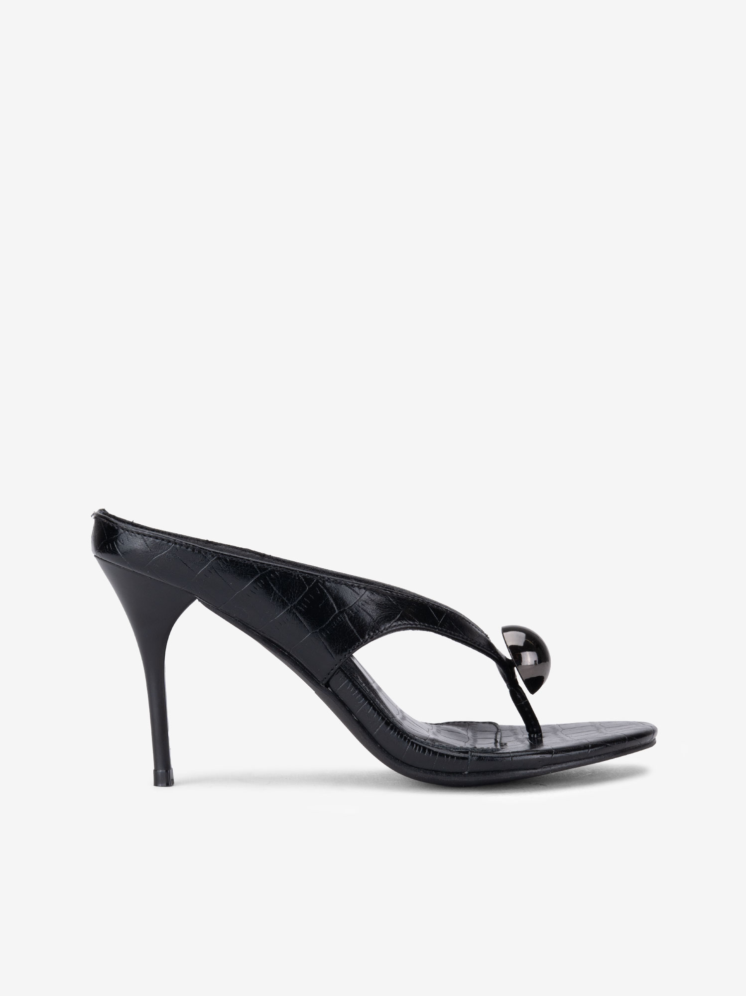 SANDÁLIA MULE ESTAMPADO CROCO - Image 3