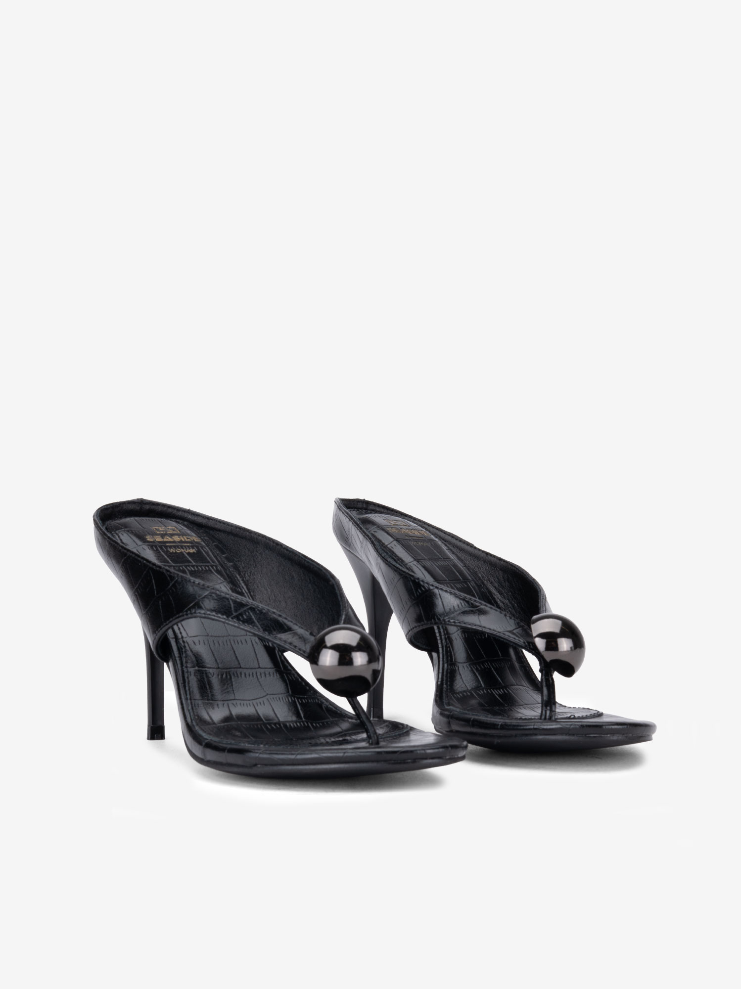SANDÁLIA MULE ESTAMPADO CROCO - Image 4