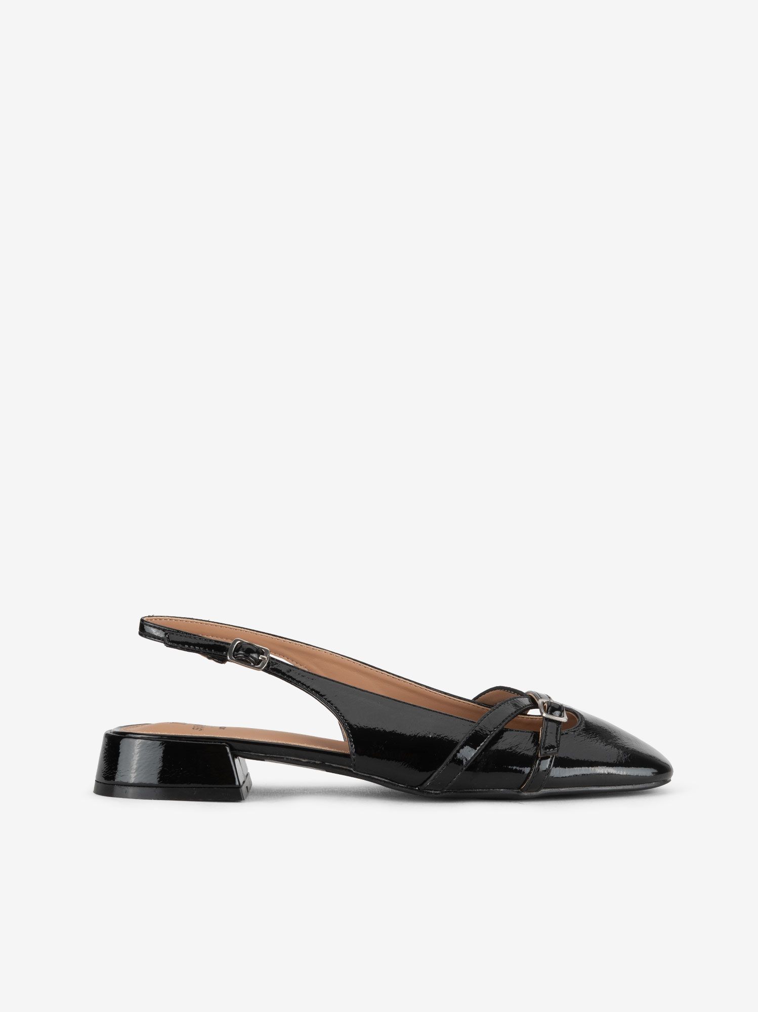 SAPATO SLING BACK EM VERNIZ - Image 5
