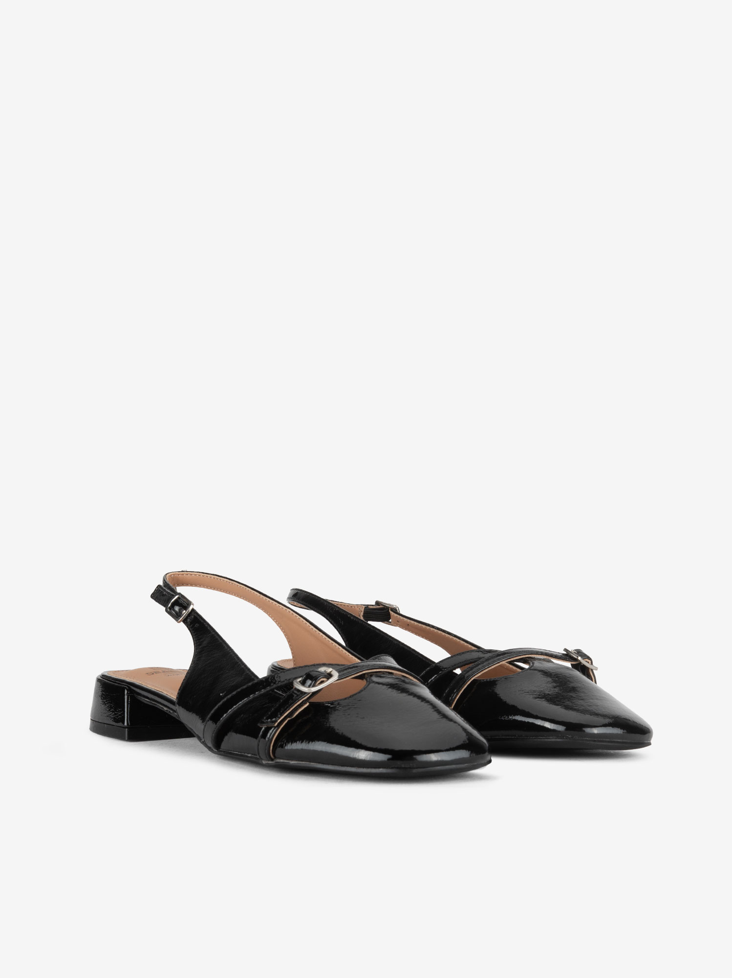 SAPATO SLING BACK EM VERNIZ - Image 6