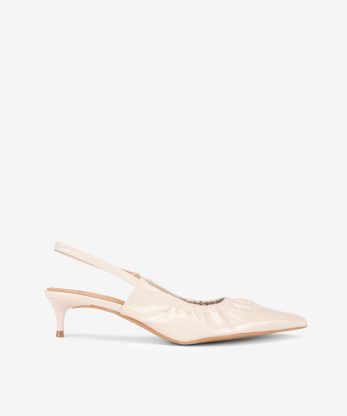 SAPATO SLING BACK EM VERNIZ
