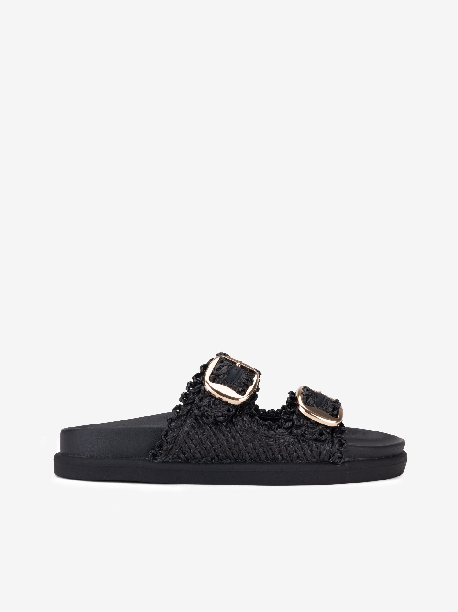 CHINELO DE DUPLA FIVELA EM RÁFIA - Image 3