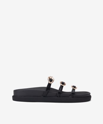 CHINELO EFEITO PELE ESTAMPADA CROCO