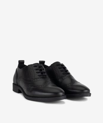 Alternative view of SAPATO OXFORD BROGUE EM PELE