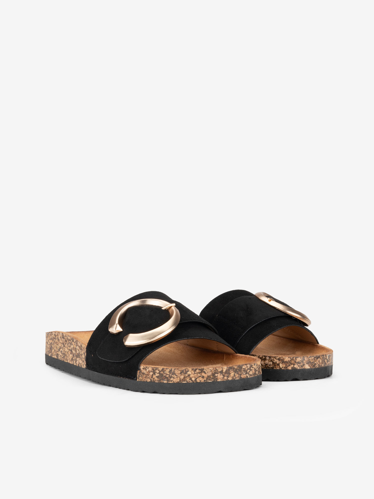 CHINELO EM CAMURÇA TÊXTIL DE FIVELA - Image 6